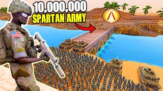 Famous Can Modern US Army Hold BRIDGE vs 10,000,000 SPARTAN ARMY Invasion?! - UEBS 2 Profile