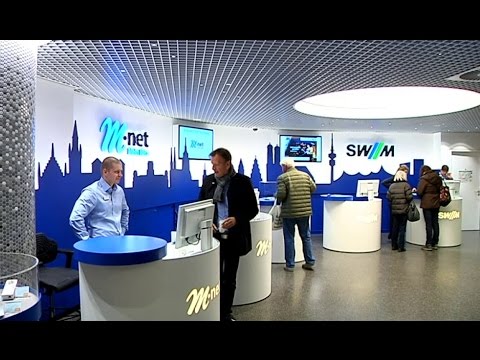 Gemeinsamer Shop von SWM und M-net am Marienplatz