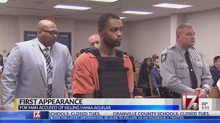 Man charged with kidnapping, killing Hania Aguilar appears in court