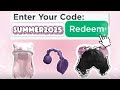 REDEEM THESE CODES IN ROBLOX 2025! FREE ITEMS TUTORIAL