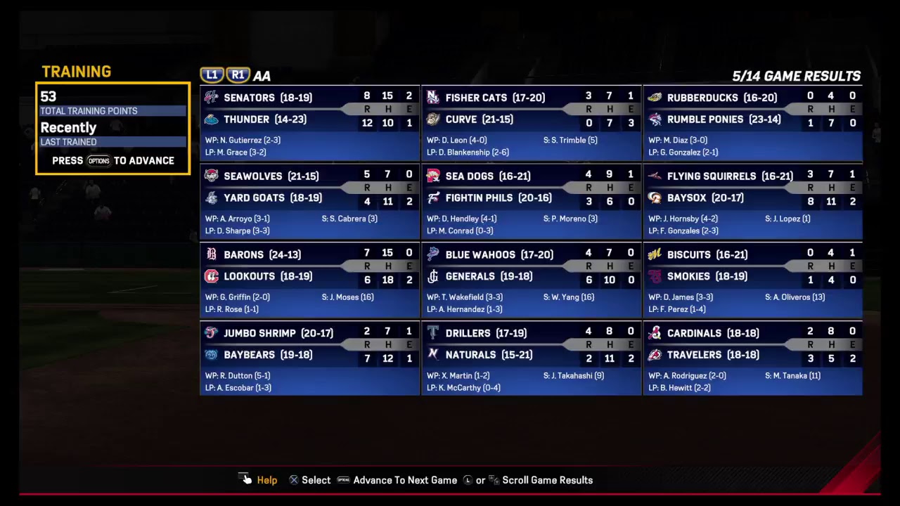 MLB THE SHOW 18 CAREER