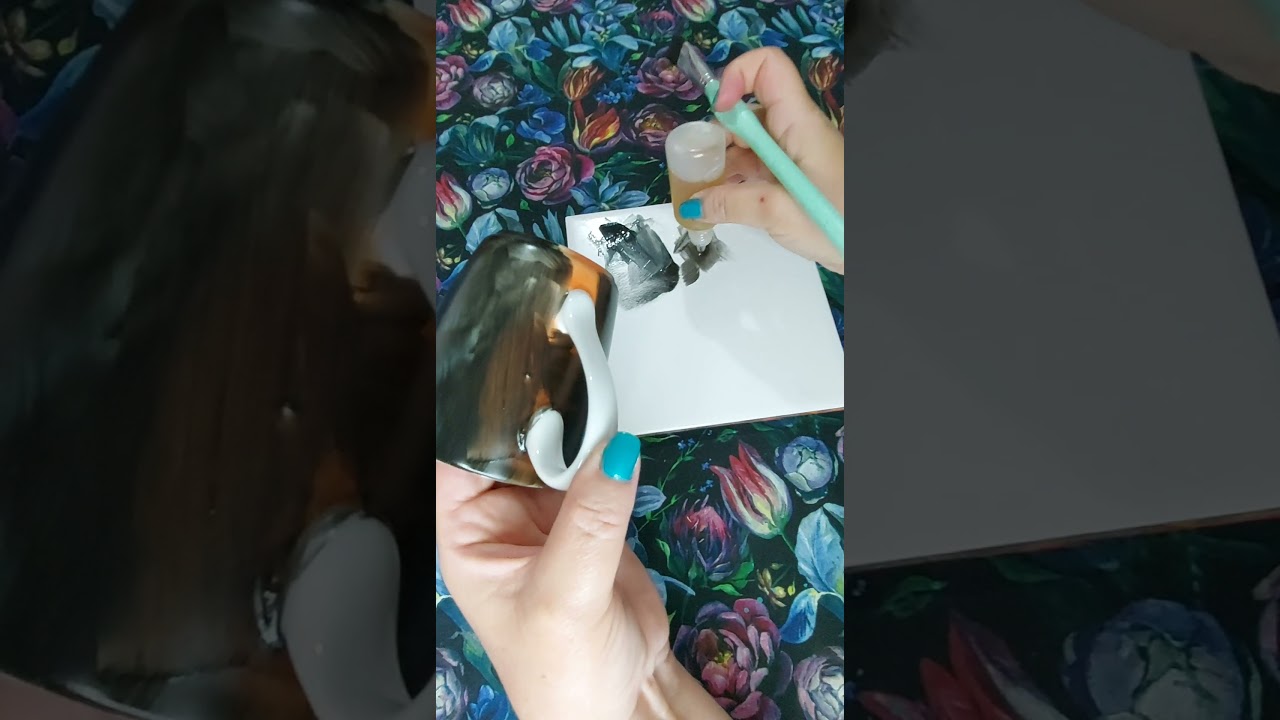 Dicas de pintura em porcelana, com Silvana Araújo.