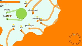 Paper.io 2 Map Control: 100.00% [Teams]