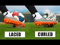 Laced Technique vs Curled Technique (The CRUCIAL Difference)
