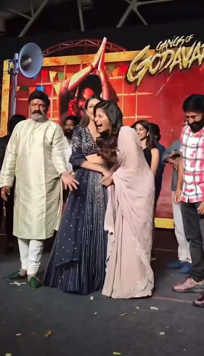 Balakrishna does it again: Balakrishna pushes Anjali