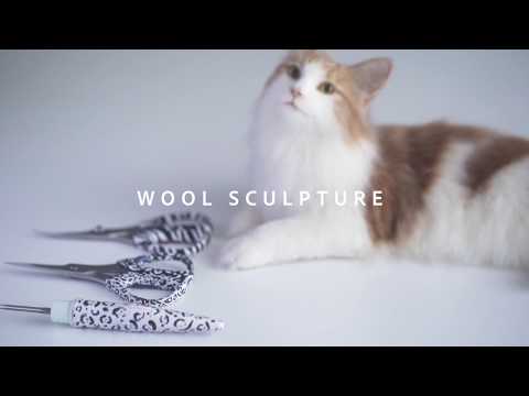 羊毛フェルト　猫　ノルウェージャンフォレストキャット 0_9d8a094f299d08122957d0676bf5