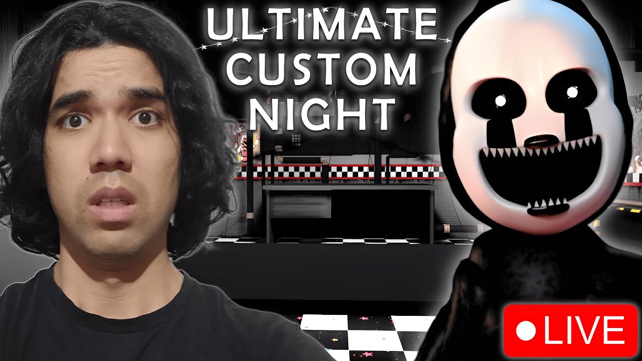 JOGANDO ULTIMATE CUSTOM NIGHT AO VIVO
