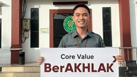 Penerapan Core Values ASN BerAKHLAK Dalam Pekerjaan Sehari Hari di Pengadilan Negeri Nabire