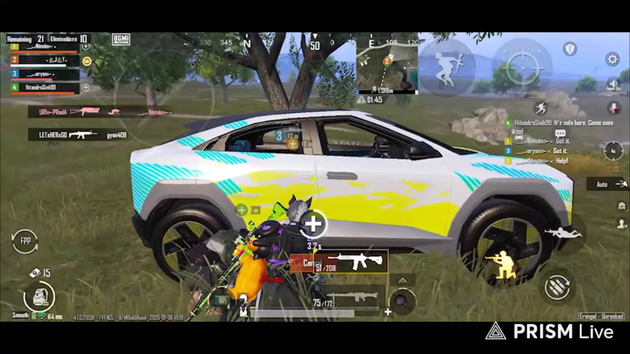 G×MachineLive Rush Gameplay | My First live Classic Match🔥🔥