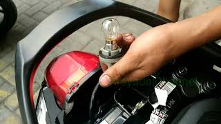 Mengganti Lampu Belakang Honda Genio Youtube