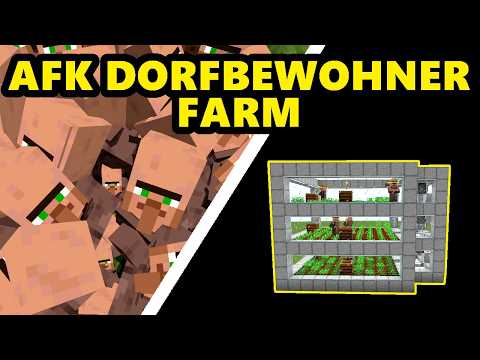 Minecraft Dorfbewohner Farm