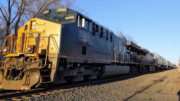 Very FAST Screaming AC Traction Motors on 2 Tier 4 ET44AH