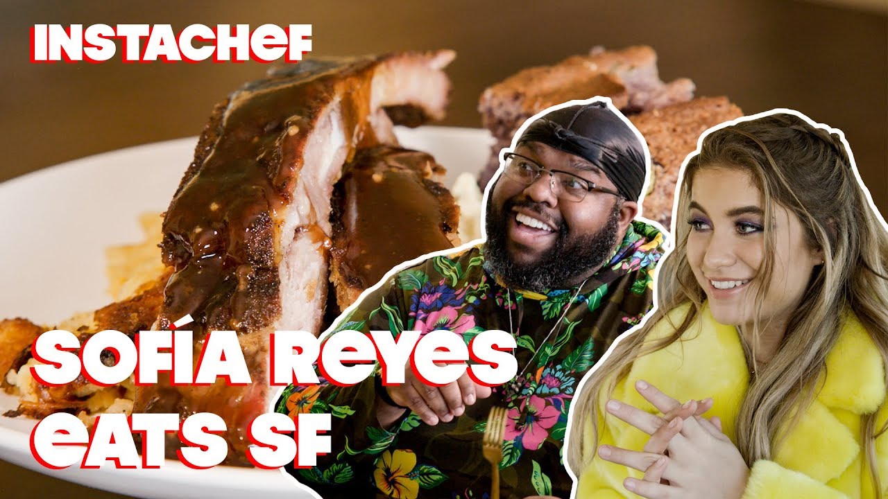 Singer Songwriter Sofia Reyes Gets Hooked On San Franciscos BBQ Scene  InstaChef