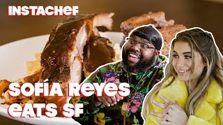 SingerSongwriter Sofia Reyes Gets Hooked On San Francisco’s BBQ Scene || InstaChef
