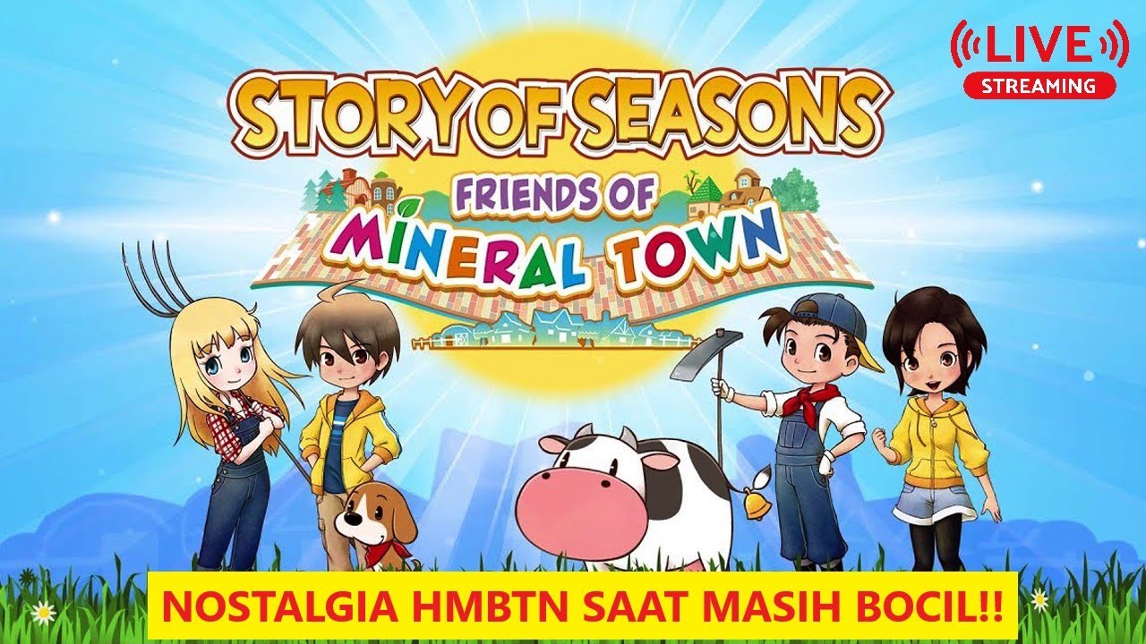 Mencari Mythic Ore Di Spring Mine (WINTER YEAR 02) - Story Of Seasons Friends Of Mineral Town