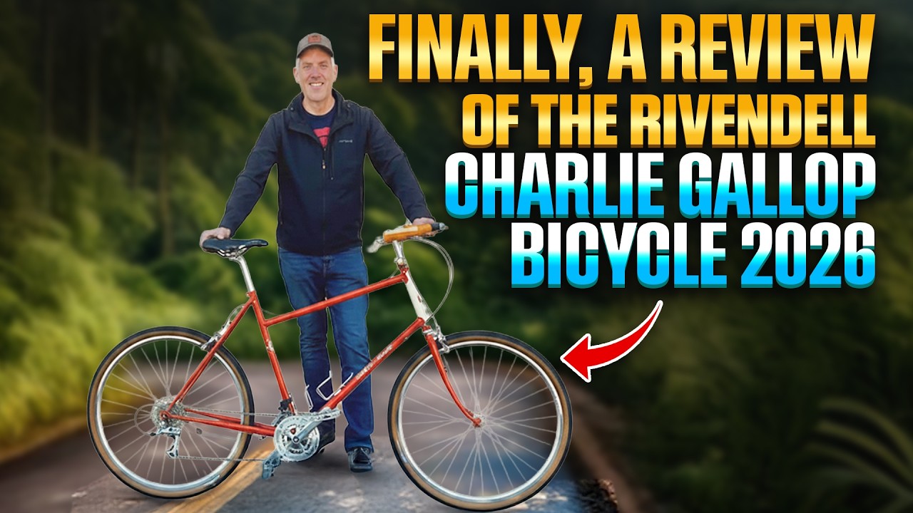 И наконец, обзор велосипеда Rivendell Charlie Gallop 2026 года.