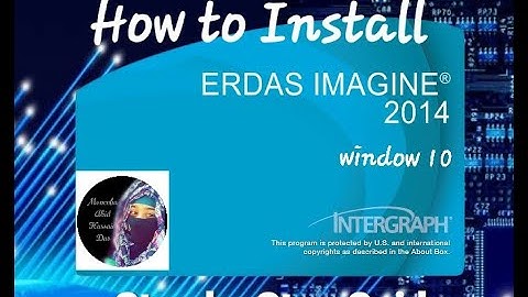 How to Install ERDAS IMAGINE 2014 In Window 10 |Crack Version Available | Hindi_Urdu