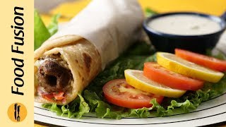 Beef Reshmi Kabab Paratha Roll Recipe By Food Fusion screenshot 3