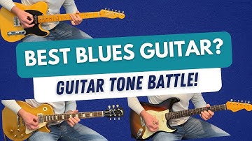 Fender Telecaster vs Stratocaster vs Gibson Les Paul - Guitar Tone Battle #8! Best Blues Guitar Tone