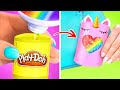 SUPER RAINBOW CRAFTS | Unicorn Approved DIY Ideas and Hacks by 123 GO! Series