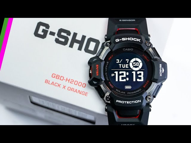 Casio G-SHOCK MOVE GBD-H2000 // Unboxing, First Impressions, and Interface  Tour - Powered by Polar! - YouTube