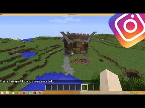 Video: Kā Uzcelt Skaistu Māju Minecraft