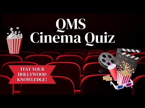 Cinema Quiz - QMS Quiz #10 | 10 Questions  #Quiz #trivia #movie #movies  #hollywood #cinema