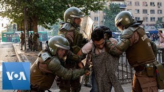 Chile President Declares State Of Emergency After Violent Protests