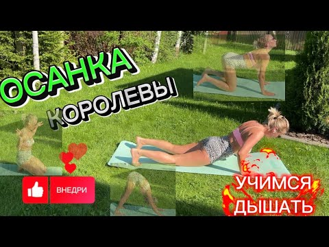 ЦЕЛЬ 🎯 КОРОЛЕВСКАЯ ОСАНКА / УЧИМСЯ ДЫШАТЬ СО МНОЙ  @oliviaenergyspb