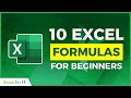 Top 10 Excel Formulas for Beginners