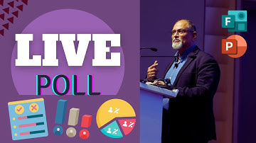 Live Poll Teams hybrid meetings - like MentiMeter