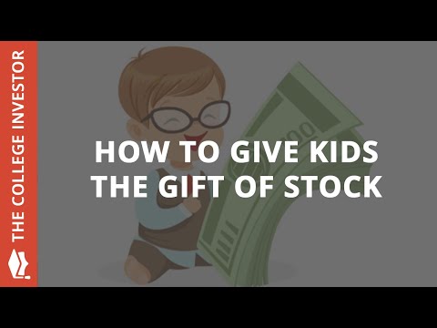 How to Give Kids the Gift of Stock