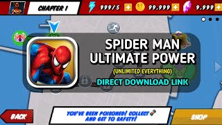 ✅ [14MB] 🔥💯 spider man ultimate power MOD apk v4.1.2 unlimited money and gems download link 😱 screenshot 1