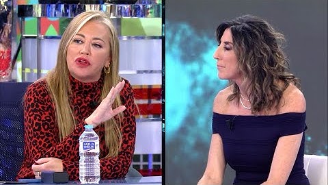Enfrentamiento entre Belén Esteban y Paz Padilla sobre la vacuna del coronavirus (20/01/2022)