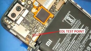MI A1 EDL POIMTS FOR PATTERN LOCK OR FRP RESET OR FLASHING