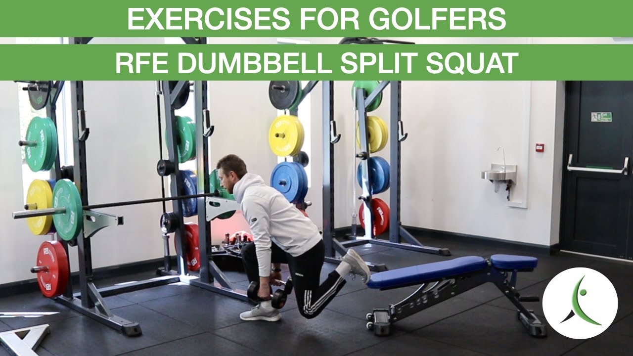 How to Perform a Rear Foot Elevated Split Squat - YouTube