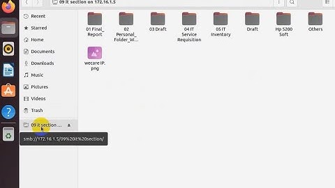 How to Connect QNAP NAS File Server in Ubuntu
