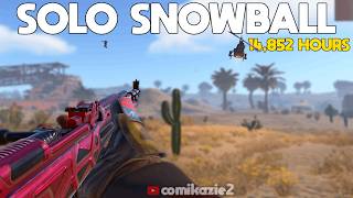 solo rust with some luck... 14,852 hours snowball