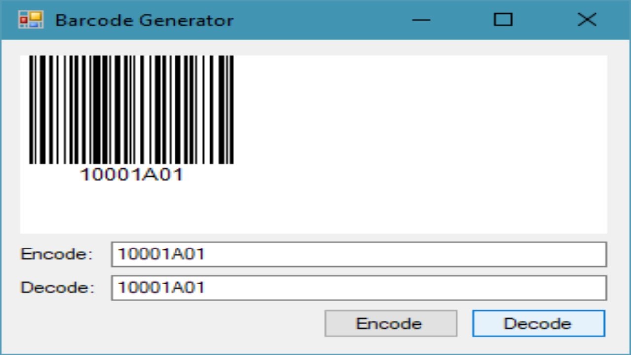 C Tutorial Generate Barcode C Net Foxlearn