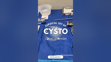 Surgical Field For A Cystoscopy Procedure 🏥