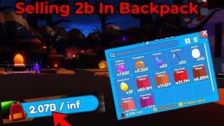 Selling *2 BILLION HALLOWEEN BLOCKS* In Mining Sim 2!