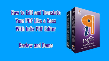 How to Edit & Translate PDF like a BOSS With Infix PDF Editor