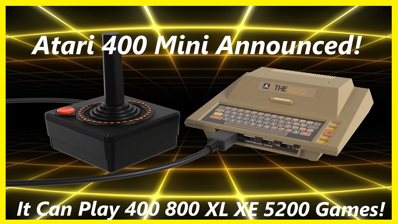 The Atari 400 Is Getting an Awesome Mini Edition