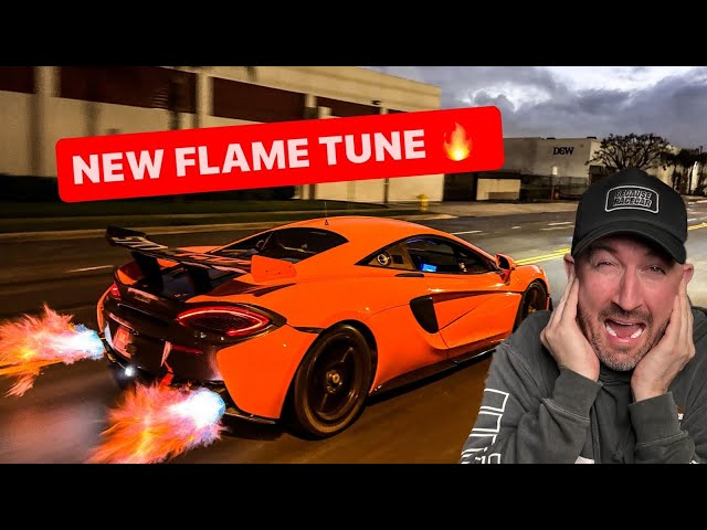 WHAT A $12,000 EXHAUST u0026 $3000 TUNE DOES TO MCLAREN.. HOLY S#!%! class=