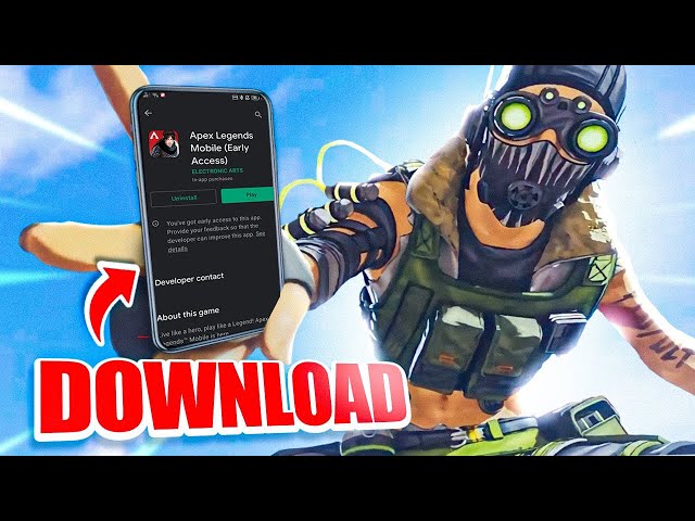 APEX LEGENDS MOBILE BETA IS HERE  PLAY STORE REGISTRATION OPENS + OFFICIAL  SCREENSHOTS TOO !!! 👀😍🔥 