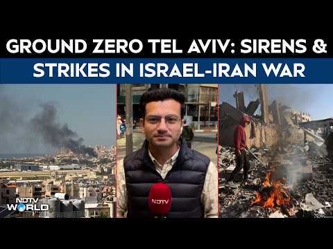 Ground Zero Tel Aviv: Sirens, Strikes & Rising Tensions in Israel-Iran War