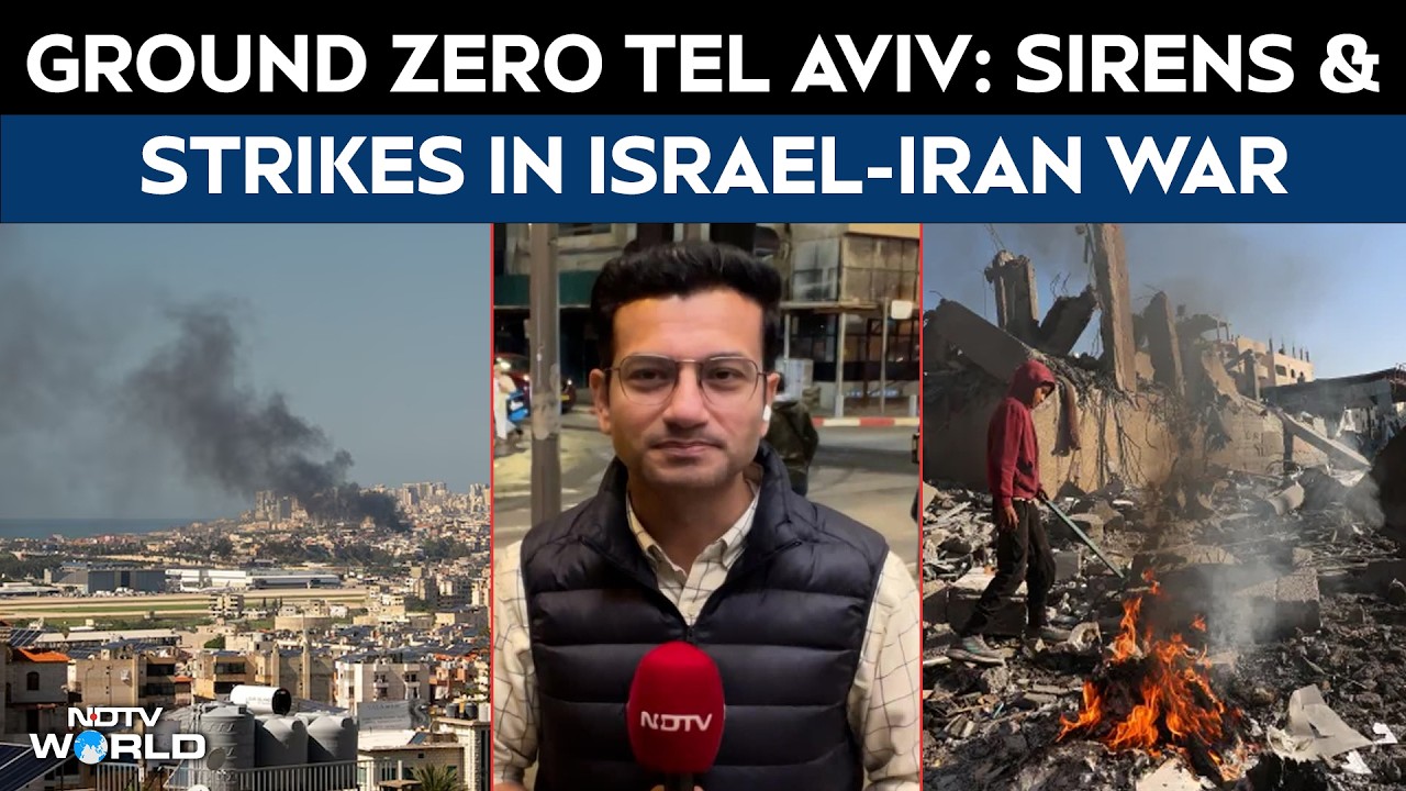 Ground Zero Tel Aviv: Sirens, Strikes & Rising Tensions in Israel-Iran War