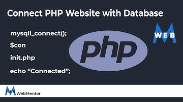 How To Connect PHP Website with Database | Urdu & Hindi