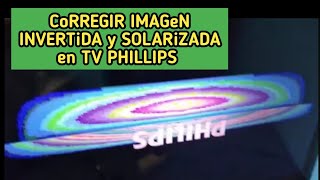 Como corregir Imagen invertida en TV Phillips