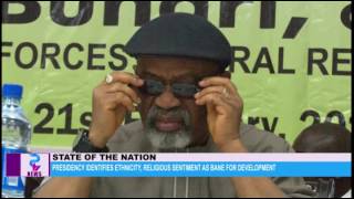 Presidency identifies ethnicity, religious sentiment as bane for development